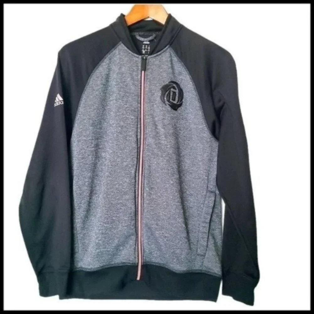 Adidas Derrick‎ Rose Varsity Jacket M Medium Black